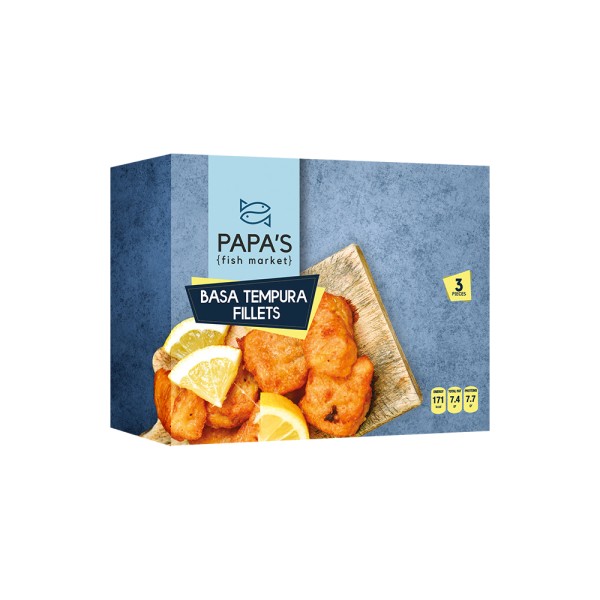 PAPA'S FISH MARKET BASA TEMPURA FILETS