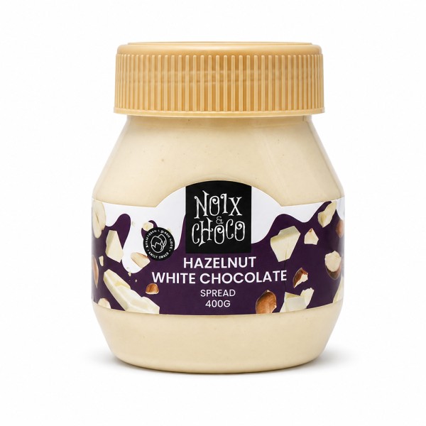 HAZELNUT AND WHITE CHOCO SPREAD 560334-V001 by Noix & Choco