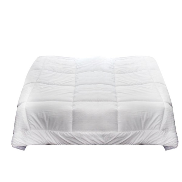 COMFORTER SINGLE STRIPE WHITE 560378-V001 by Home Collection