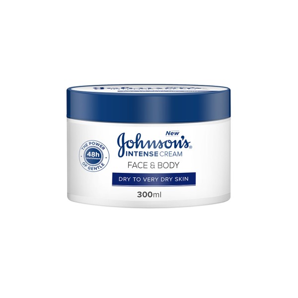 BODY LOTION INTENSE CREAM FACE AND BODY 560516-V001 by Johnson & Johnson