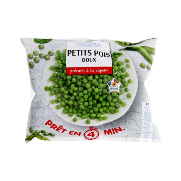 PETITS POIS DOUX PRECUITS A LA VAPEUR 562183-V001 by Casino