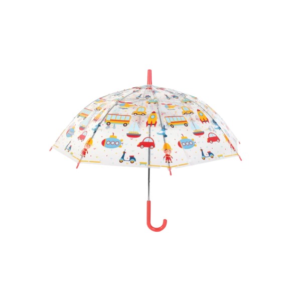 ENTRE TEMP KIDS PRINTED TRANSPARENT UMBRELLA