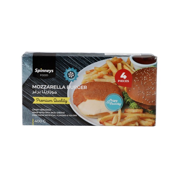 SPINNEYS MOZZARELLA BURGER 