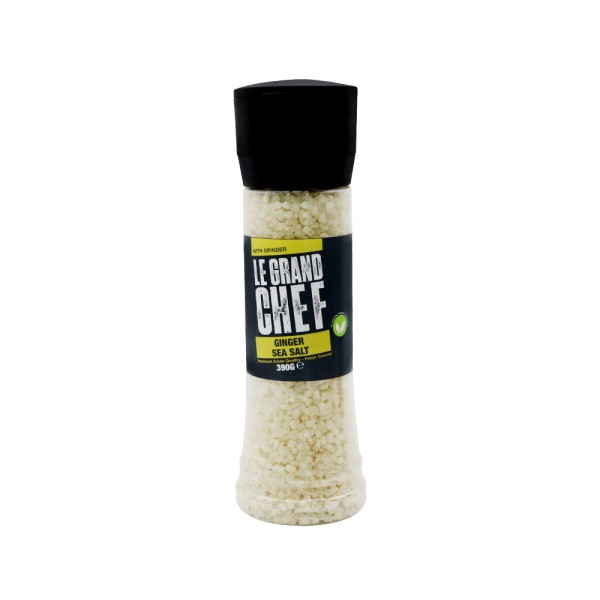 LE GRAND CHEF COARSE SEA SALT + GINGER GR