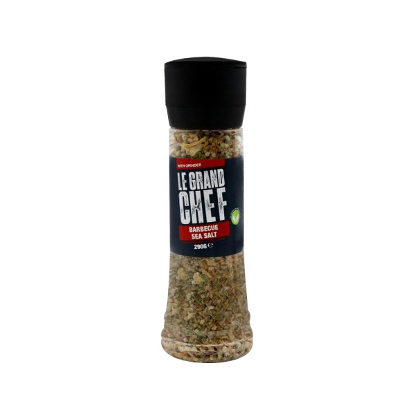 LE GRAND CHEF COARSE SEA SALT + BARBECUE GR