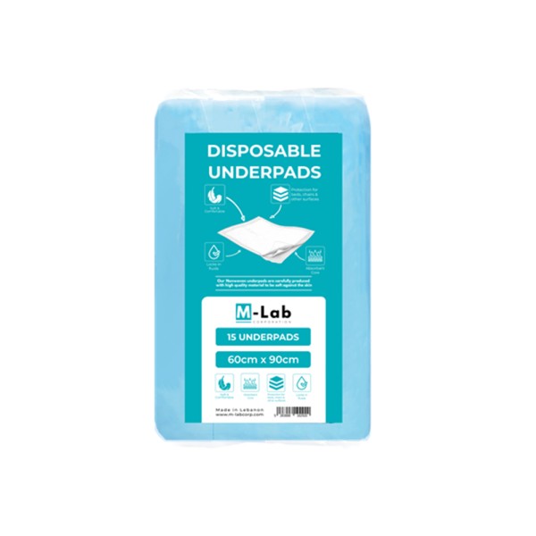 M.LAB UNDERPADS 60CM X 90CM