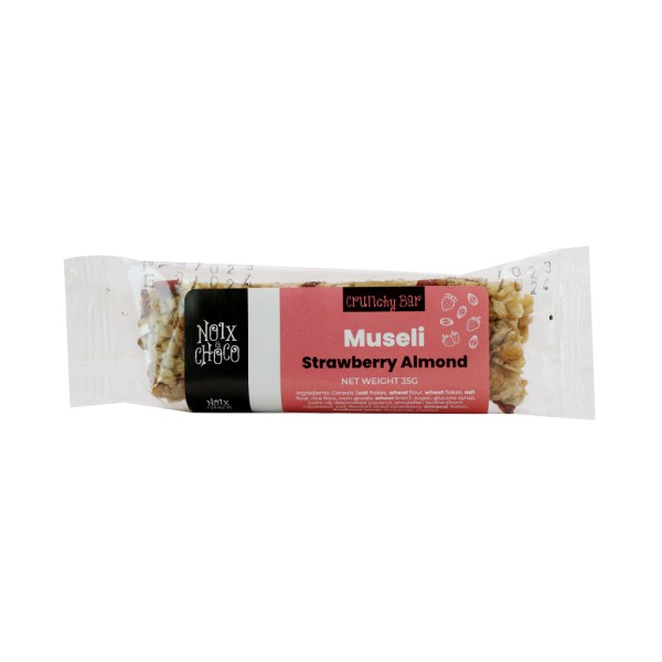 NOIX CHOCO STRAWBERRY AND ALMONDS MUESLI BAR
