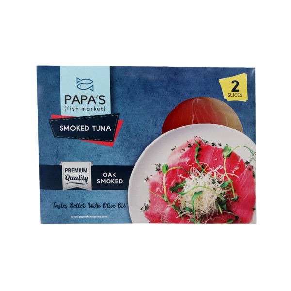 PAPA'S FISH MARKET SMOKED TUNA IN OLIVE OIL