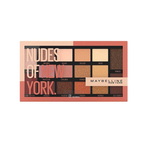 EYE SHADOW NO MAD NUDES OF NEW YORK PALETTE 567758-V001 by Maybelline