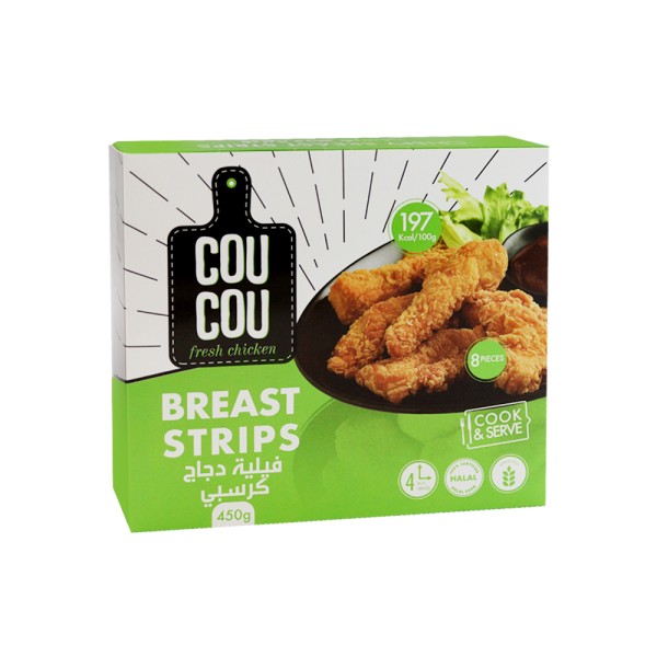 COUCOU CRISPY BREAST STRIPS