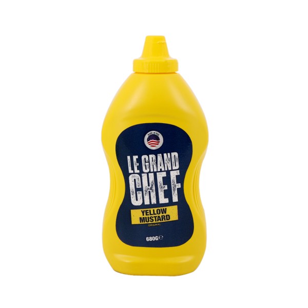 LE GRAND CHEF YELLOW MUSTARD 680G