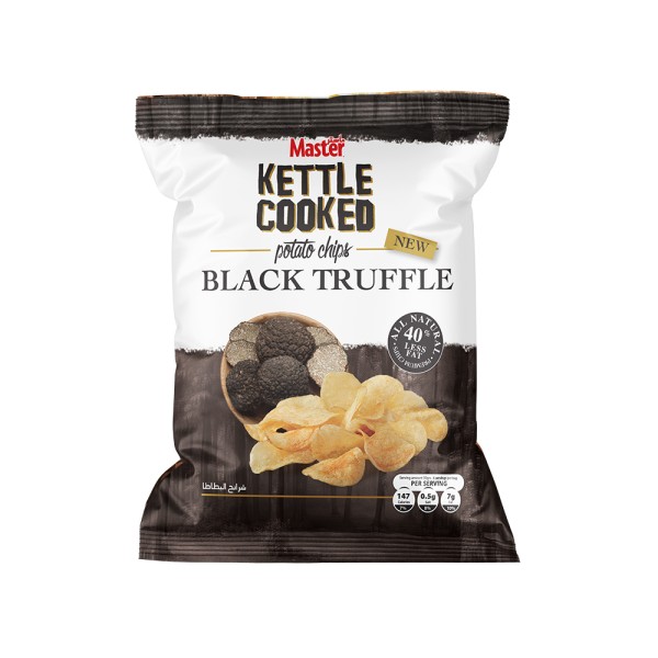 KETTLE MASTER BLACK TRUFFLE CHIPS
