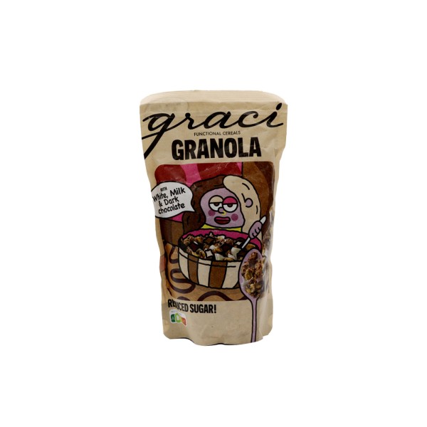 GRACI MUESLI GRANOLA TRIPLE CHOCOLATE