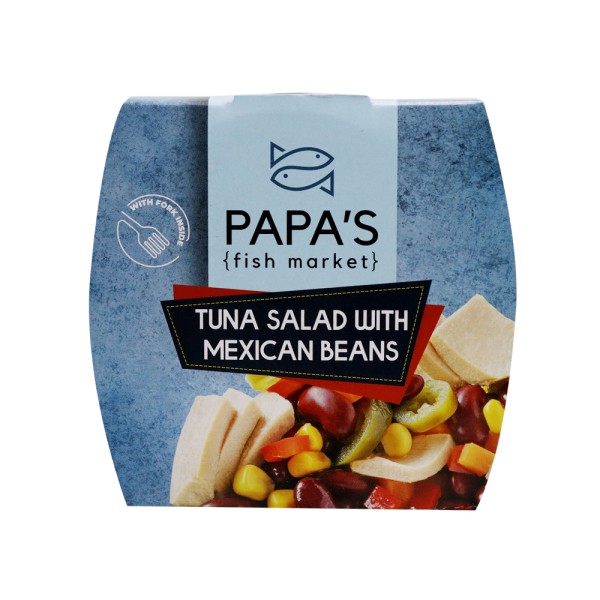 PAPA'S FISH MARKET TUNA SALAD WITH MEXICAN BEANS