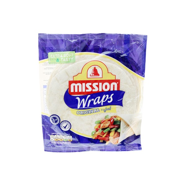 MISSION WHEAT FLOUR TORTILLAS ORIGINAL 25CM