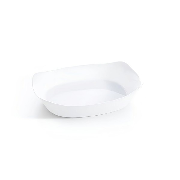 LUMINARC CARINE BLANC PLAT RECT. SMART CUISINE