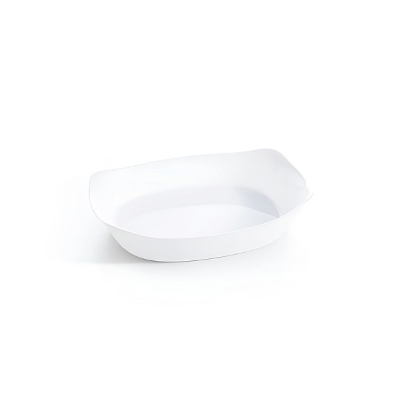 LUMINARC CARINE BLANC PLAT RECT. SMART CUISINE