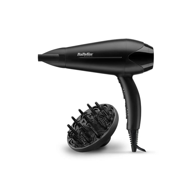 BABYLISS HAIR DRYER 2SPD 3 TEMP CERAMIC TECHNOLOGY DIFFUSER