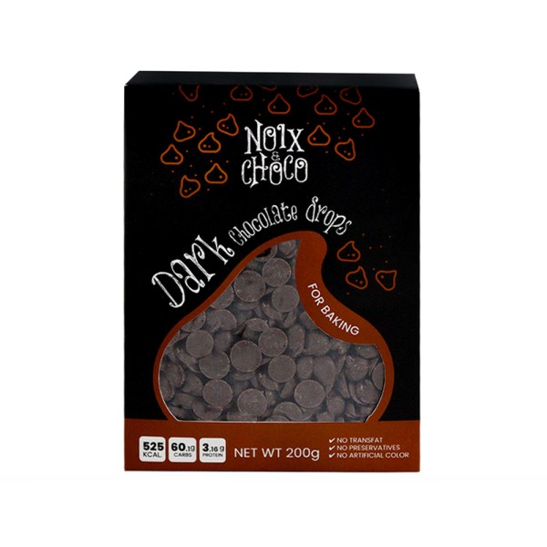 NOIX CHOCO  DARK CHOCOLATE DROPS