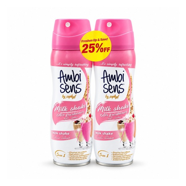 AMBI SENS AIR FRESHNER MILK SHAKE 2x25PCUT