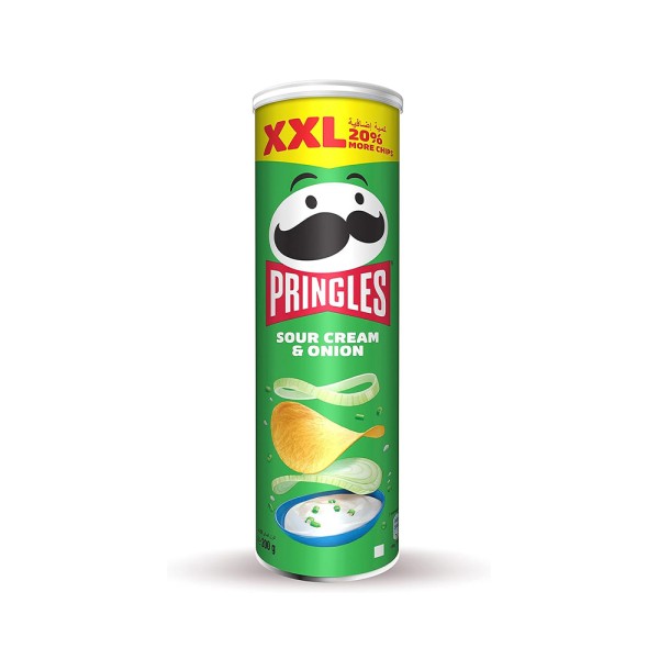PRINGLES SOUR CREAM+ONION CHIPS