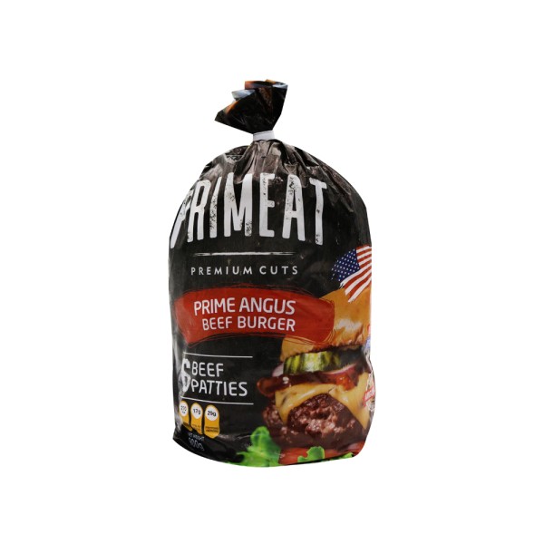 PRIMEAT US PRIME ANGUS BEEF BURGER 