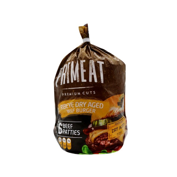 PRIMEAT RIBEYE DRY AGED BEEF BURGER