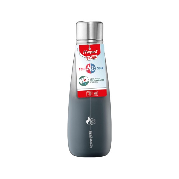 MAPED CONCEPT ADULT INSULATED WATERB 500ML GREY