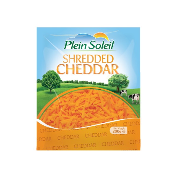 PLEIN SOLEIL SHREDDED CHEDDAR