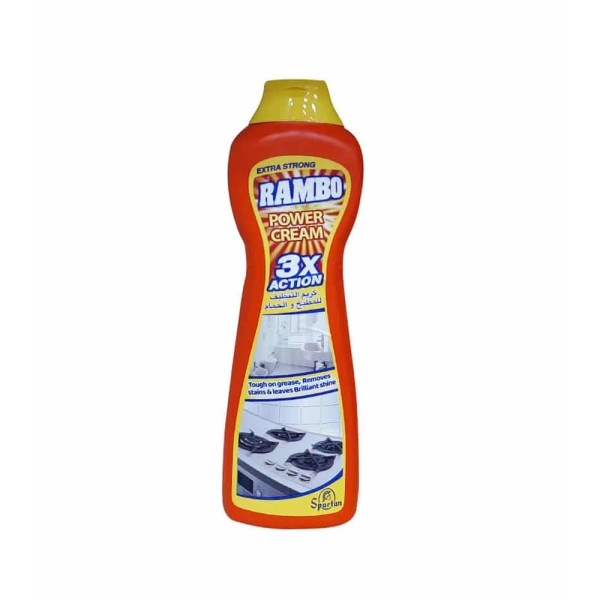 RAMBO POWER CREAM BATHROOM AND KITCHEN CLEANER