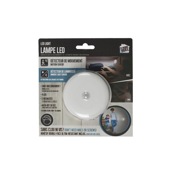 CHERCHE IDEE LED MOVEMENT SENSOR LIGHT 50 LUMENS