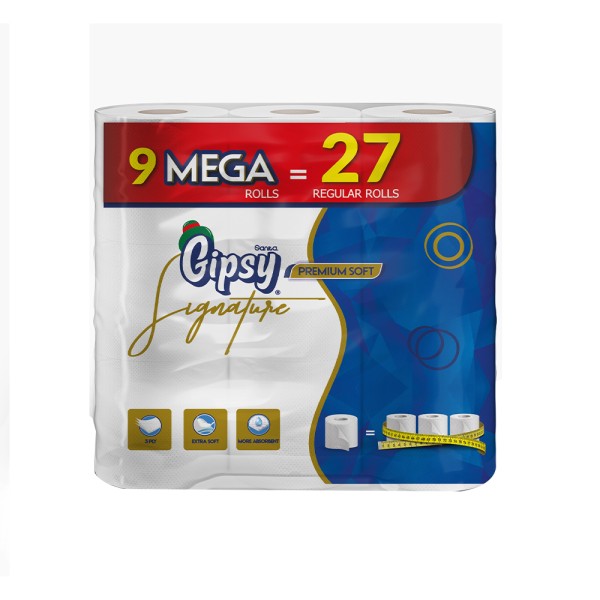 GIPSY TOILET ROLL SIGNATURE MEGA