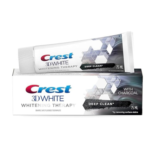 CREST TOOTHPASTE 3D WHITE WITH CHARCOAL
