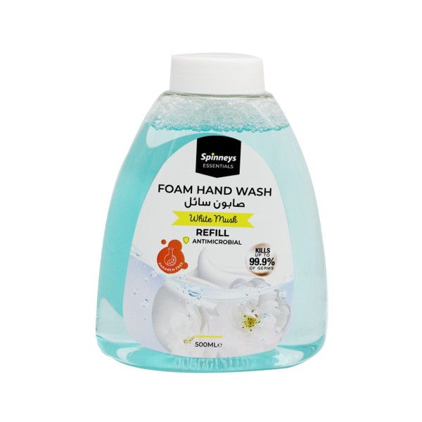 SPINNEYS WELLNESS REFILL FOAM HAND WASH WHITE MUSK