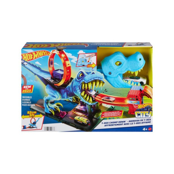 HW HW CITY TREX CHOMP DOWN