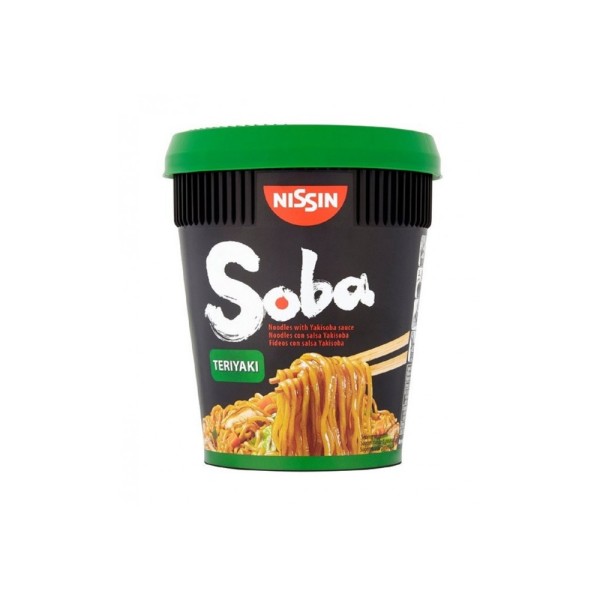 NISSIN BIG CUP SOBA TERIYAKI NOODLES