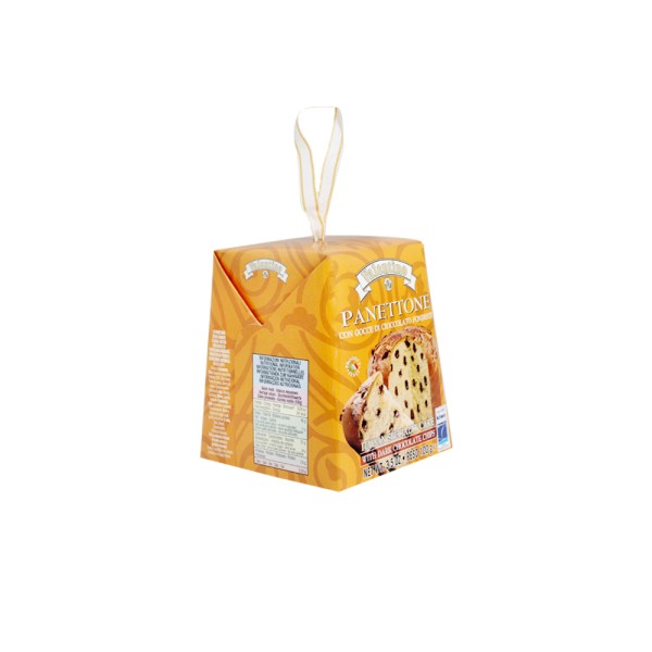 VALENTINO.PANETTONE MINI PANETTONE WITH DARK CHOCOLATE CHIPS
