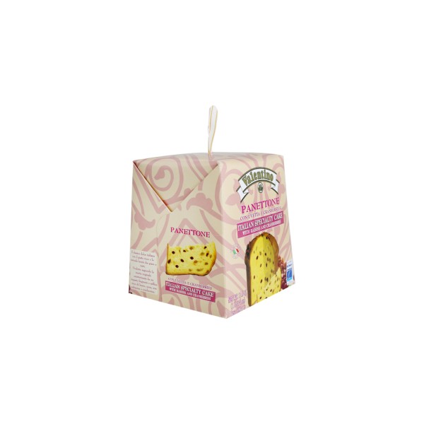 VALENTINO.PANETTONE PANETTONE WITH RAISINS AND CRANBERRIES
