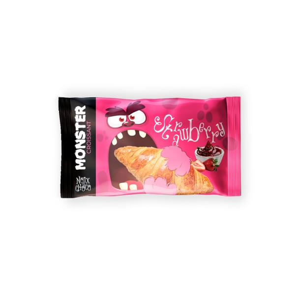 MONSTER. CROISSANT STRAWBERRY
