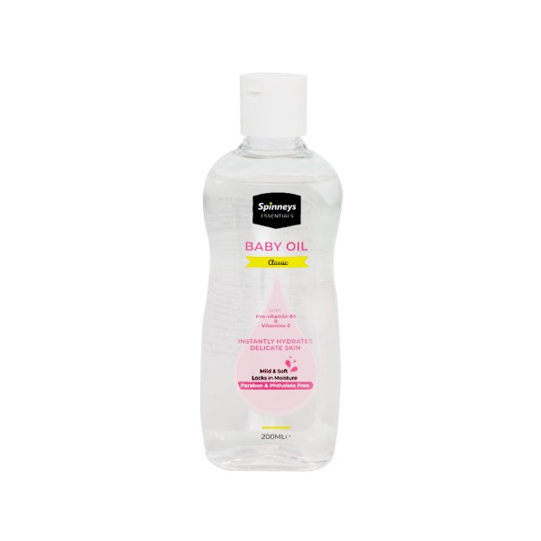 SPINNEYS ESSENTIALS BABY OIL  