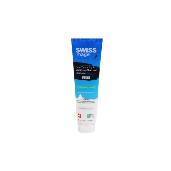 SWIS IMAGE CHARCOAL CLEANSER PORE TIGHTENING AND MATTIFYING