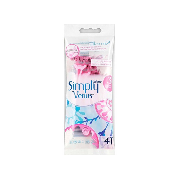 VENUS RAZOR DISPOSABLE SIMPLY WITH 3 BLADES