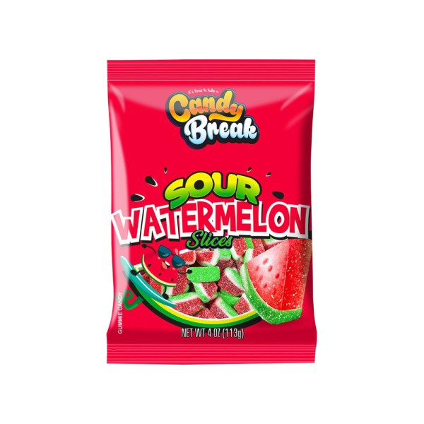 CAND.BREAK SOUR WATERMELON SLICE
