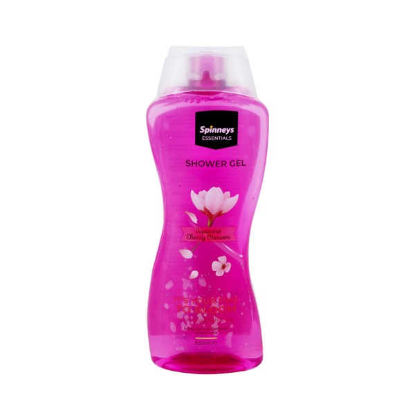SPINNEYS ESSENTIALS SHOWER GEL JAPANESE CHERRY BLOSSOM