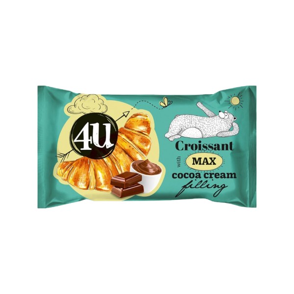 4U CROISSANT WITH COCOA MAX FILLING