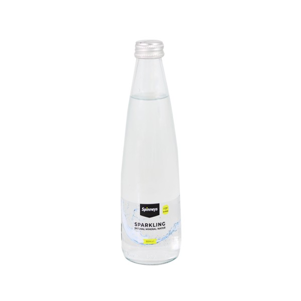 SPINNEYS SPARKLING WATER GLASS