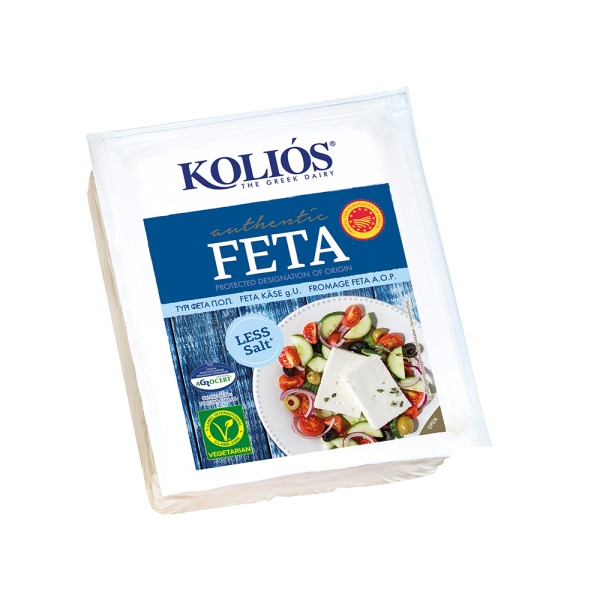 KOLIOS AUTHENTIC FETA VACUUM LESS SALT