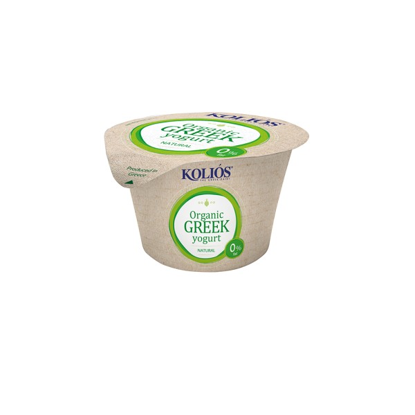 KOLIOS OGRANIC GREEK YOGRUT 0PCENT