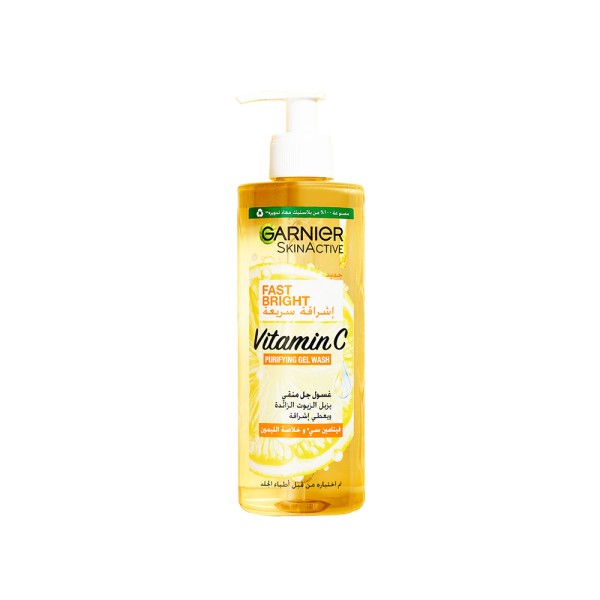 GARNIER FAST BRIGHT VITAMIN C PURIFYING GEL WASH