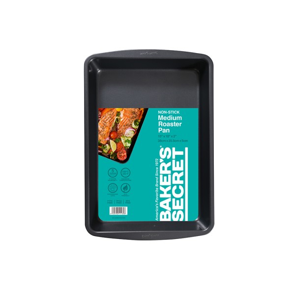 BAKER'S SECRET ESSENTIAL MEDIUM ROASTER